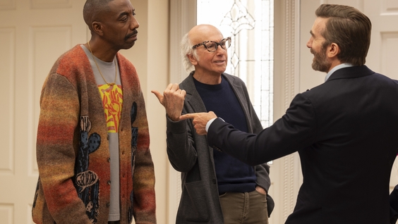 JB Smoove, Larry David, Sharlto Copley