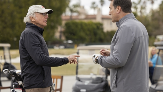 Larry David, Rob Riggle