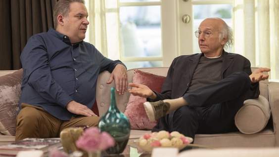 Jeff Garlin, Larry David