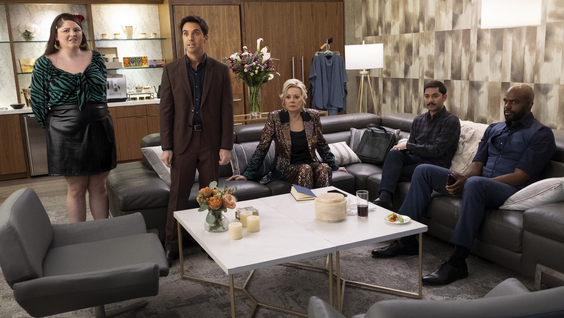 Megan Stalter, Paul W. Downs, Jean Smart, Mark Indelicato, Carl Clemons-Hopkins