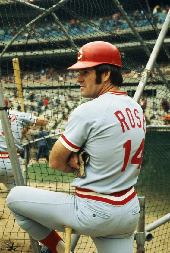 Pete Rose at Shea Shadium