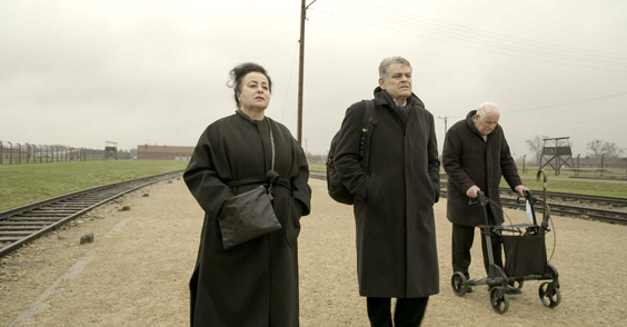 MAYA LASKER-WALLFISCH, KAI HÖSS and HANS JURGEN HÖSS in Warner Bros. Pictures and HBO Documentary Films’ documentary “THE COMMANDANT’S SHADOW”