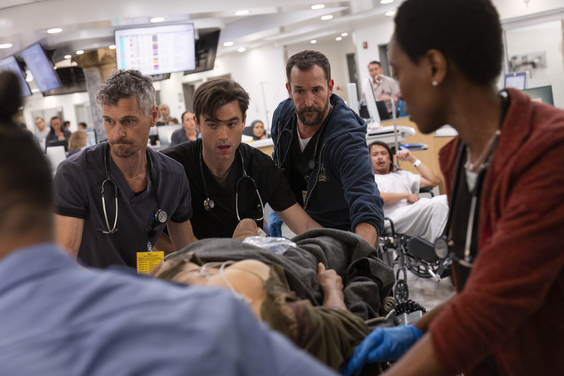 Ned Brower, Patrick Ball, Noah Wyle, Tracy Ifeachor