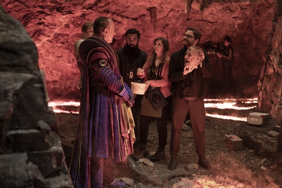Richard E. Grant, Himesh Patel, Jessica Hynes, Daniel Brühl