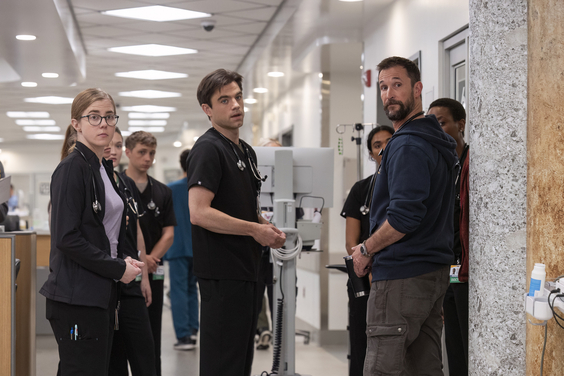Taylor Dearden, Patrick Ball, Noah Wyle