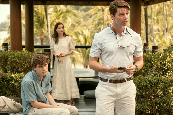 Sam Nivola, Sarah Catherine Hook, Patrick Schwarzenegger