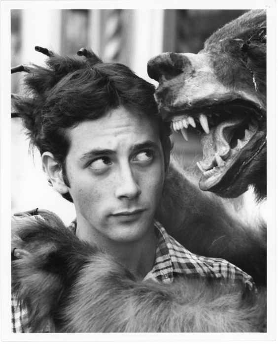 Paul early headshot with bear