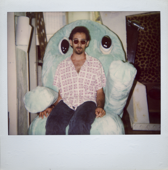 Paul sitting in Chairy