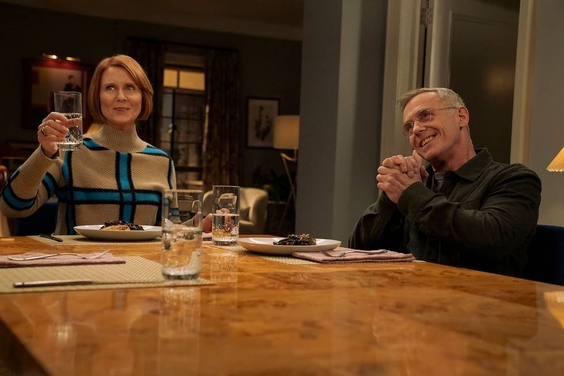 Cynthia Nixon, David Eigenberg