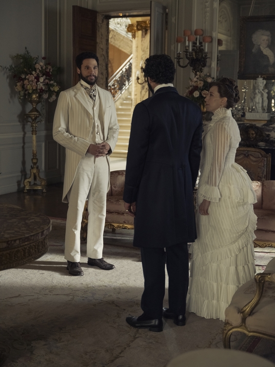Jordan Donica, Morgan Spector, Carrie Coon