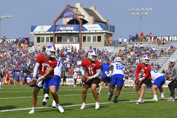 Josh Allen, Mitchell Trubisky, Shane Buechele