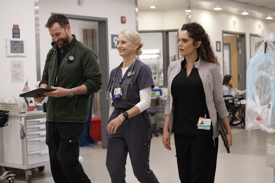 Noah Wyle, Katherine LaNasa, Sepideh Moafi