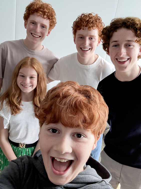 Tristan Harland, Gabriel Harland, Ruari Spooner, Gracie Cochrane, Alastair Stout