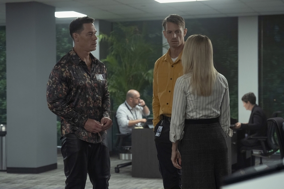 John Cena, Joel Kinnaman, Jennifer Holland