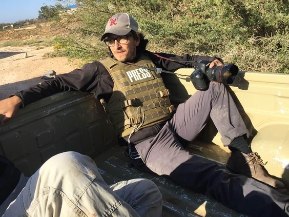 Brent Renaud in Libya