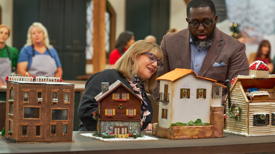 Judges Michael Ford and Gale Gand