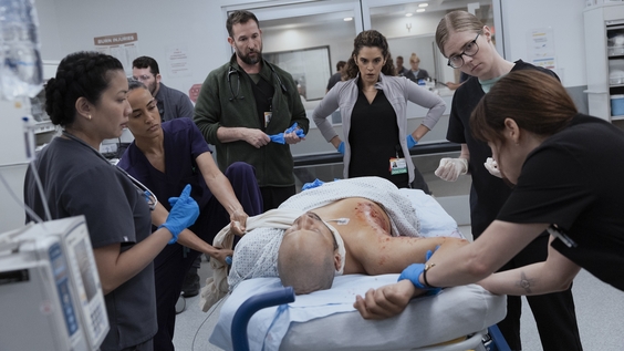 Kristin Villanueva, Alexandra Metz, Noah Wyle, Sepideh Moafi, Taylor Dearden, Fiona Dourif