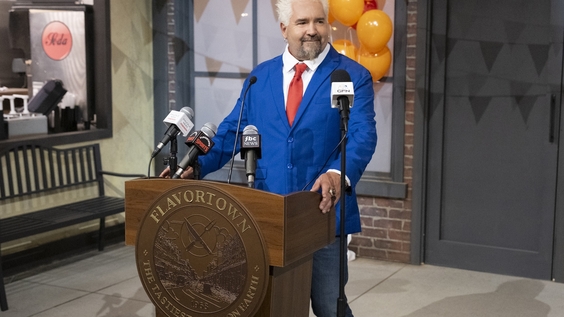 Mayor Guy Fieri opens the gates to Flavortown