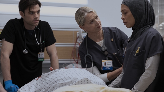 Patrick Ball, Katherine LaNasa, Amielynn Abellera