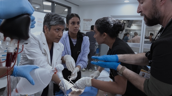 Deepti Gupta, Shabana Azeez, Supriya Ganesh, Noah Wyle