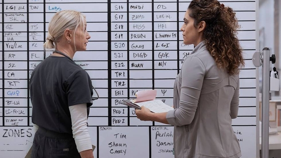 Katherine LaNasa, Sepideh Moafi