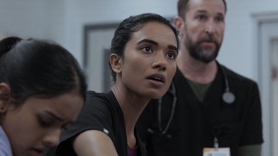 Shabana Azeez, Supriya Ganesh, Noah Wyle