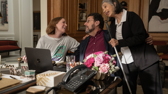 Hannah Einbinder, Tony Kushner, Rose Abdoo