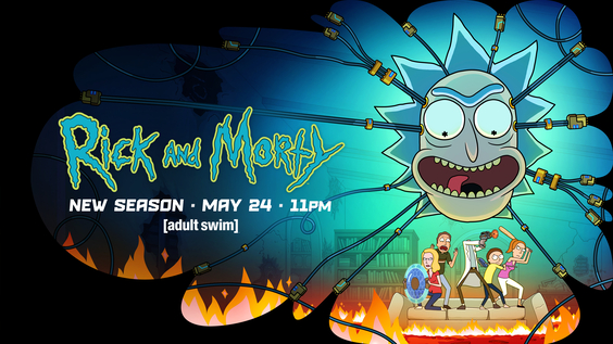 Adult Swim - Rick and Morty - Key Art