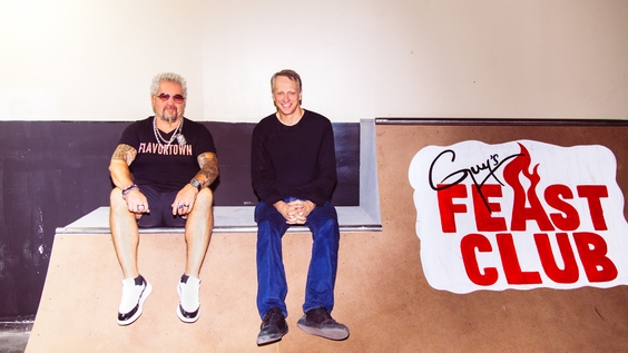 Guy's Feast Club - Guy Fieri and Tony Hawk