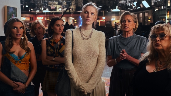 Madison Thompson, Maude Apatow, Hunter Schafer, Sharon Stone, Colleen Camp