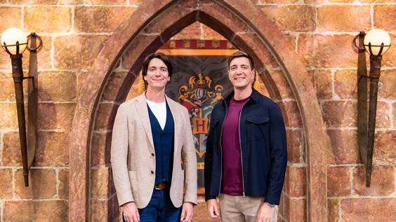 Hosts James and Oliver Phelps, Harry Potter Wizards of Baking